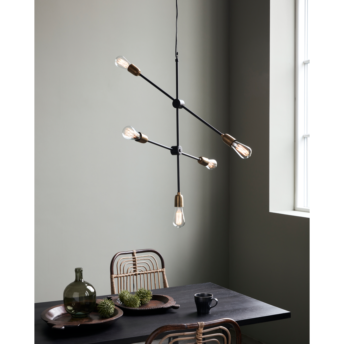 Závěsné stropní svítidlo House Doctor MOLECULAR V.78cm_2