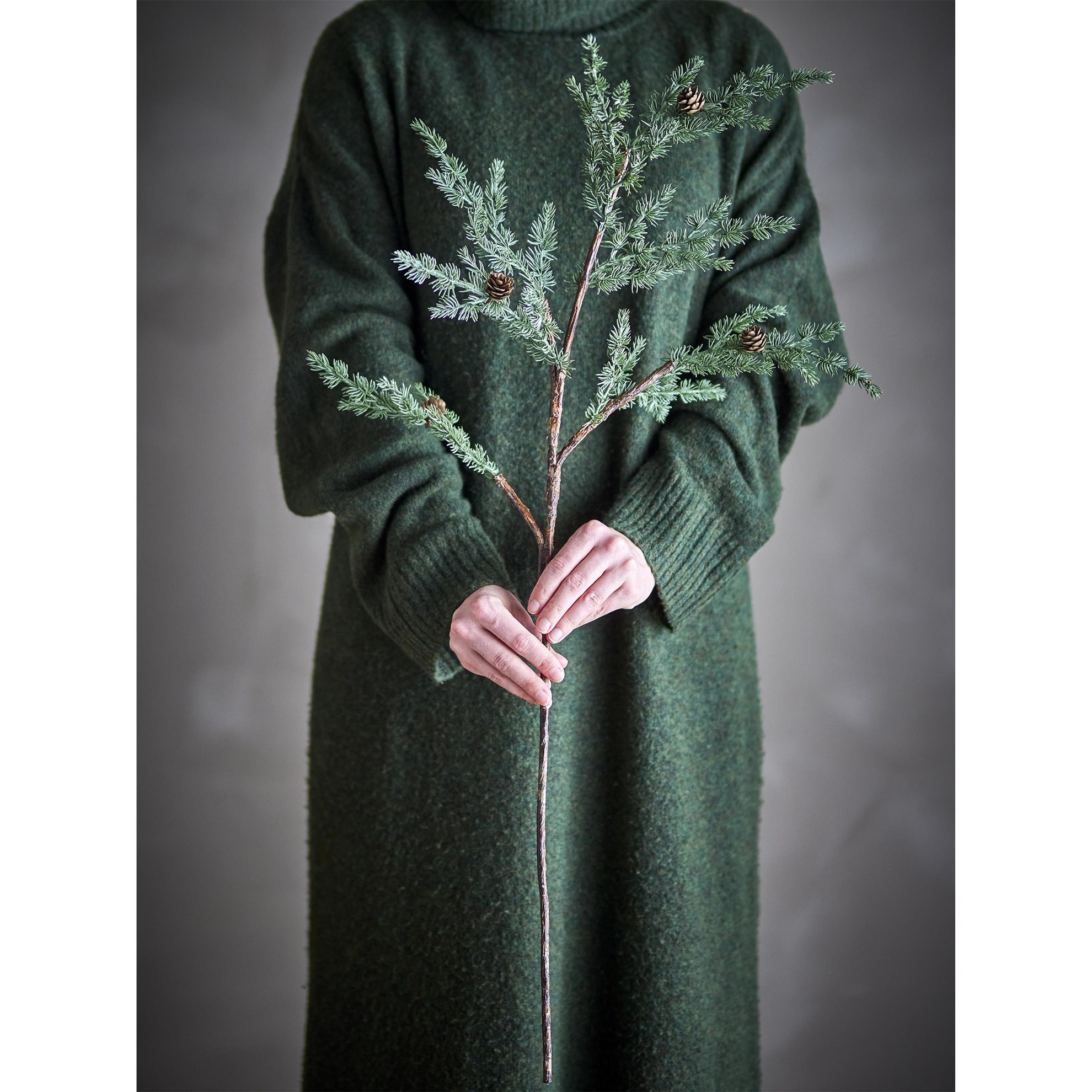 Umělá smrková větvička PINE 91cm zelená_0