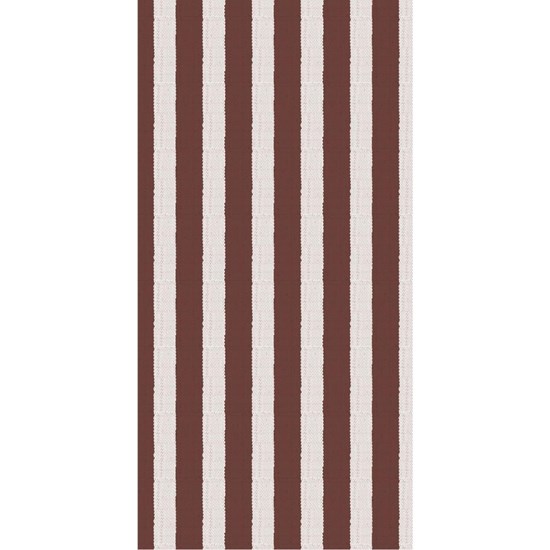 Papírové ubrousky Ib Laursen s motivem proužků BAL/16 ks hnědé_0