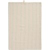 Kuchyňská utěrka Orla Ib Laursen 70x50 cm přírodní se zelenými tkanými pruhy_0