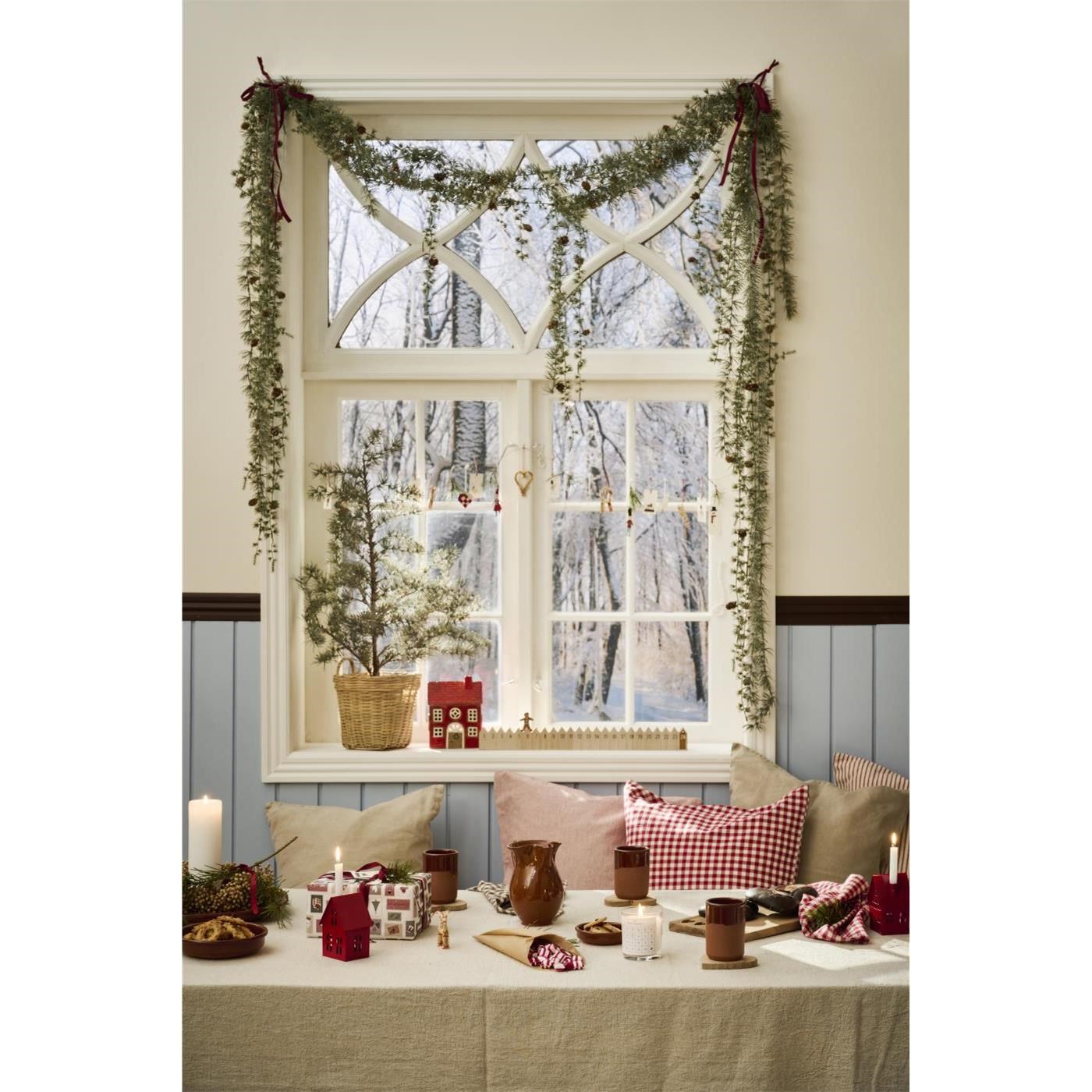 Umělá dekorace/girlanda Ib Laursen cedr D.150 cm_4