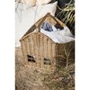 Proutěný košík domeček Ib Laursen V.40 cm přírodní_1