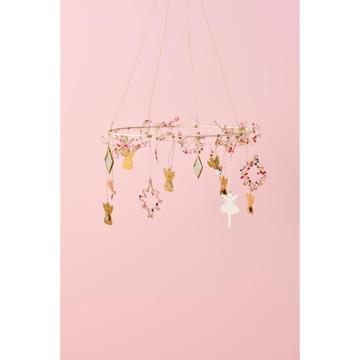 Mosazný anděl na zavěšení Ib Laursen Gloria 5 druhů (cena za 1ks!)_0