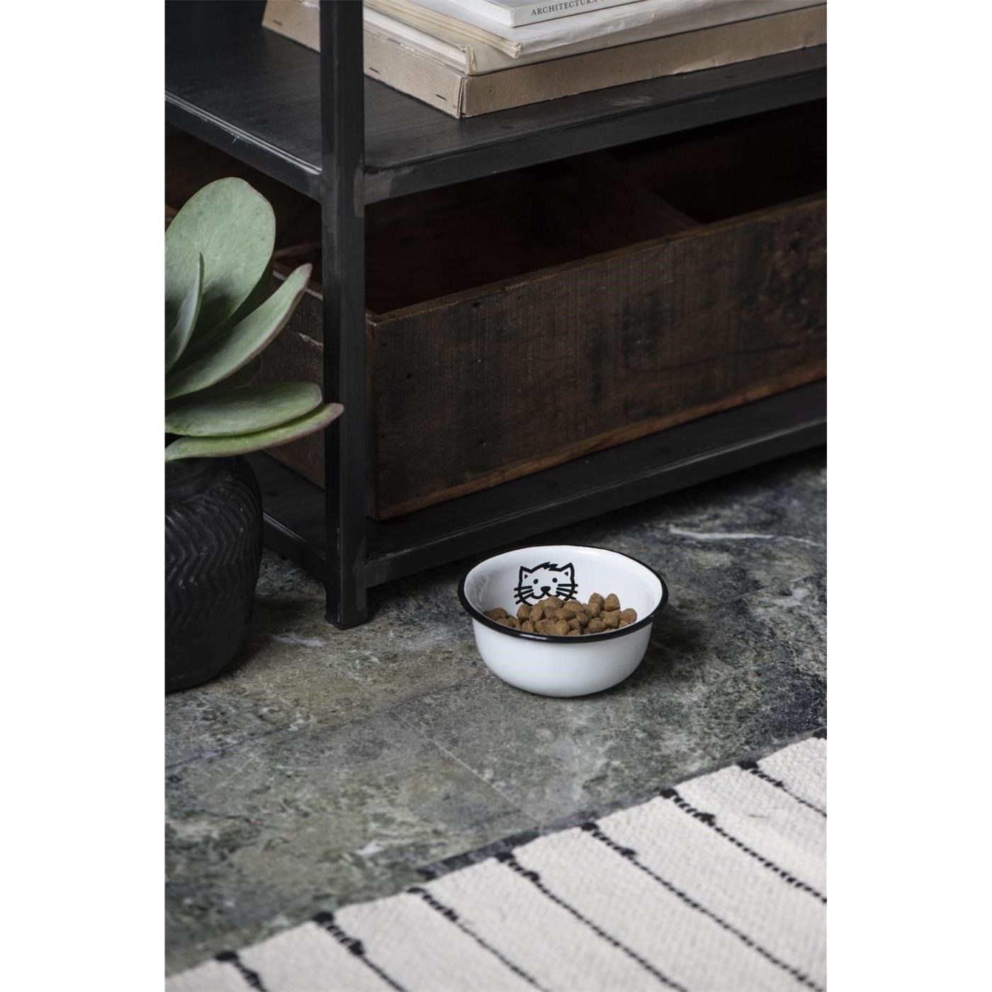 Smaltovaná miska pro kočku Ib Laursen malá_3