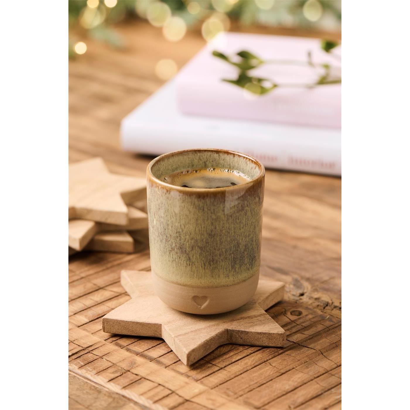 Dřevěné podtácky ve tvaru hvězdy Ib Laursen SET/4ks_0