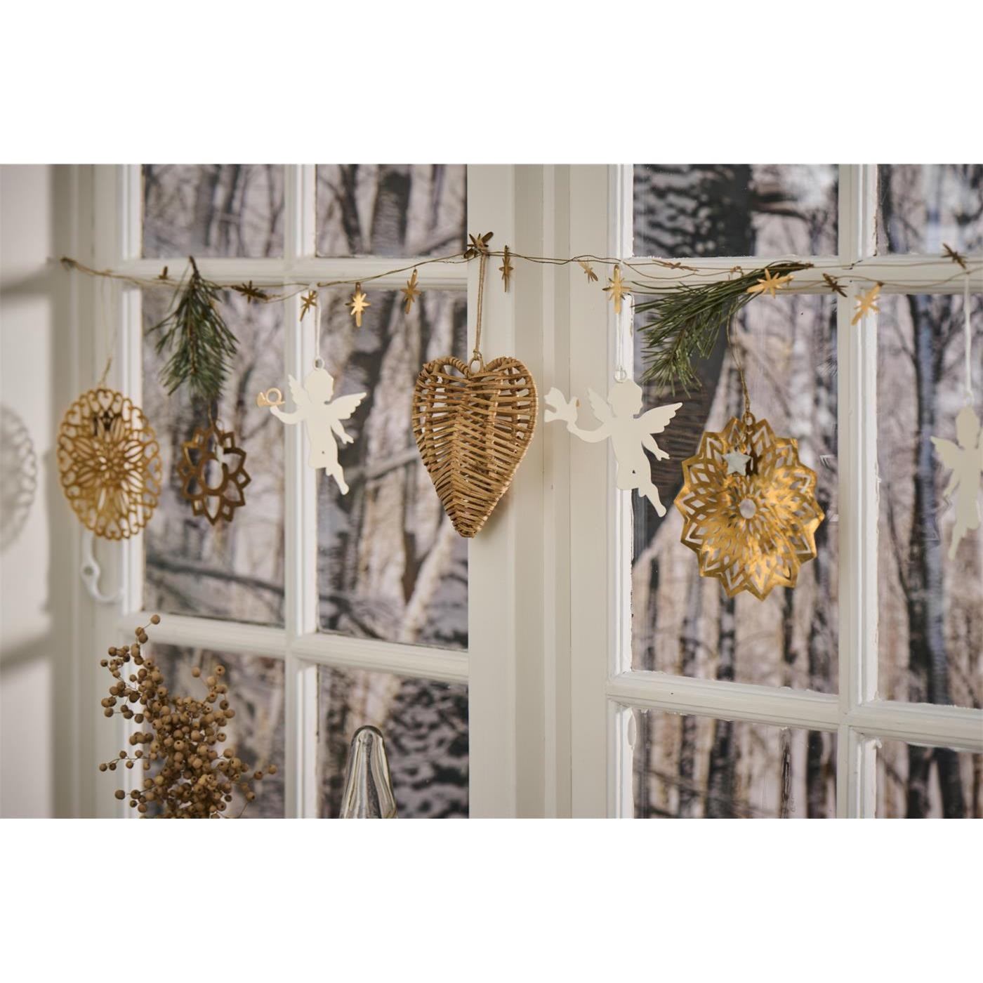 Ratanová závěsná ozdoba IB Laursen srdce V.17 cm_1