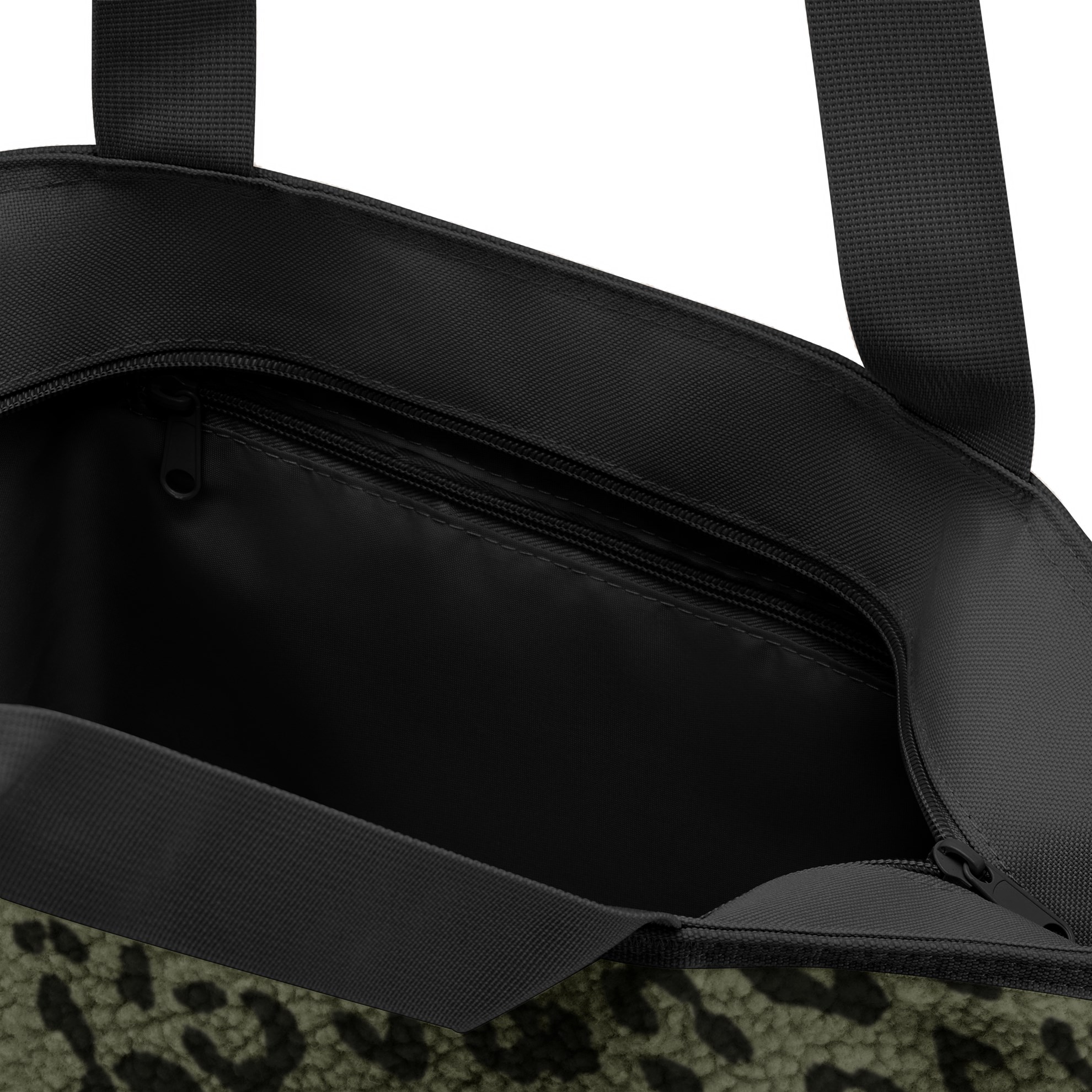 Taška přes rameno Reisenthel Shopper M teddy leo olive_1