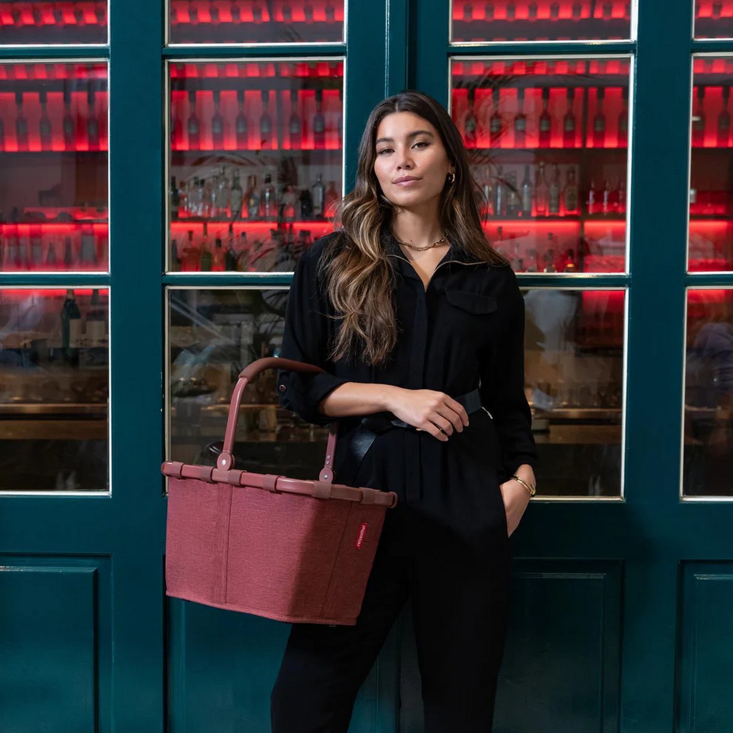 Nákupní košík Reisenthel Carrybag twist maroon_1