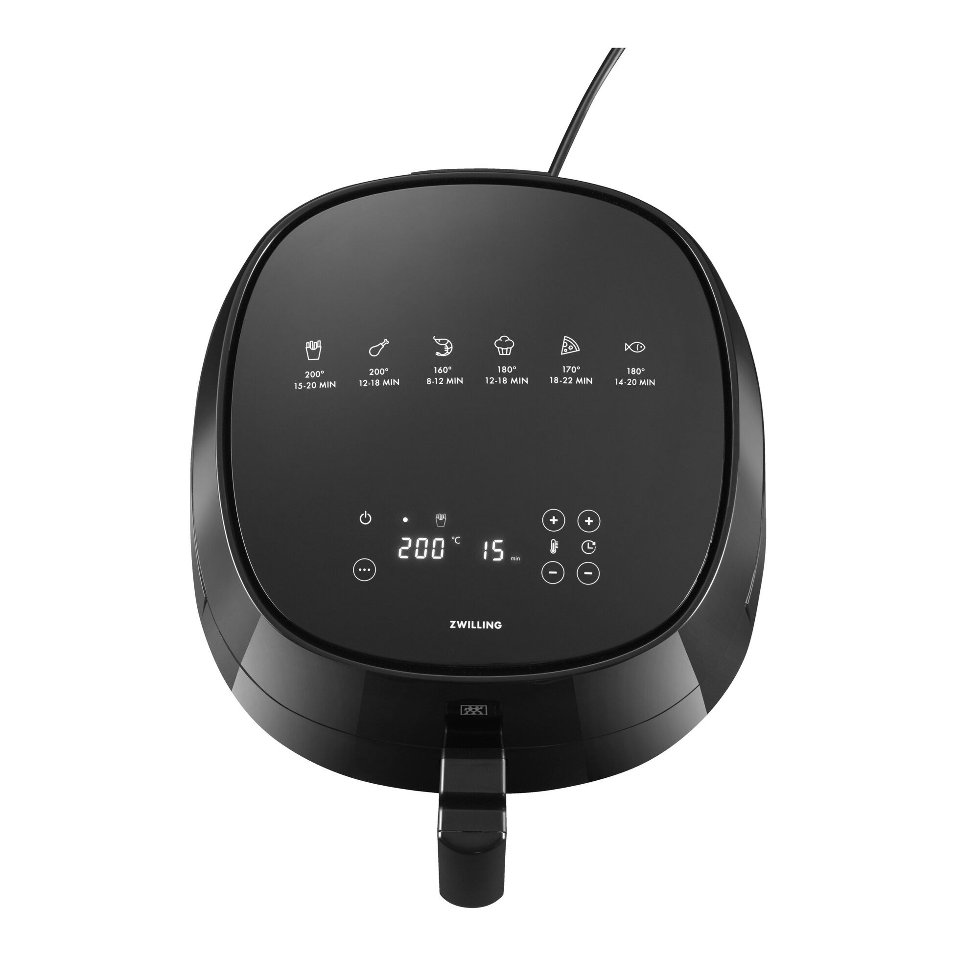 Horkovzušná fritéza Zwilling 4l černá_5