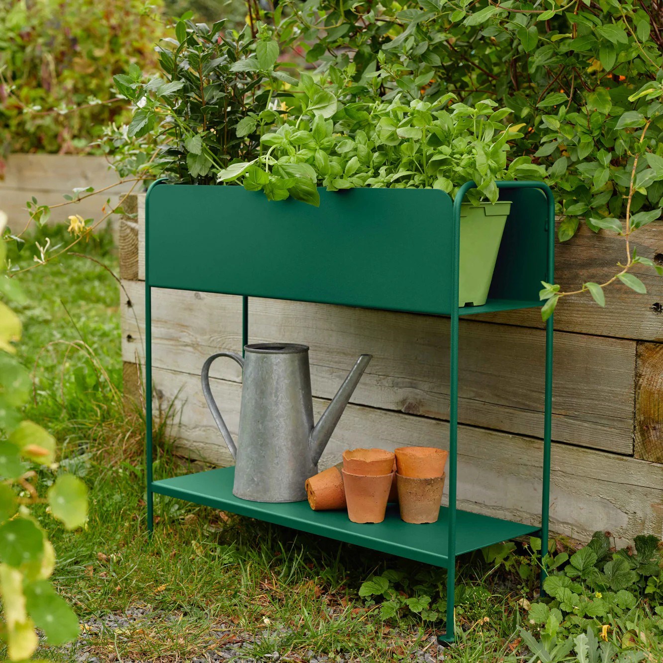 Regál na květináče nebo stolování Fermob PICOLINO V.63 cm - Willow Green_10