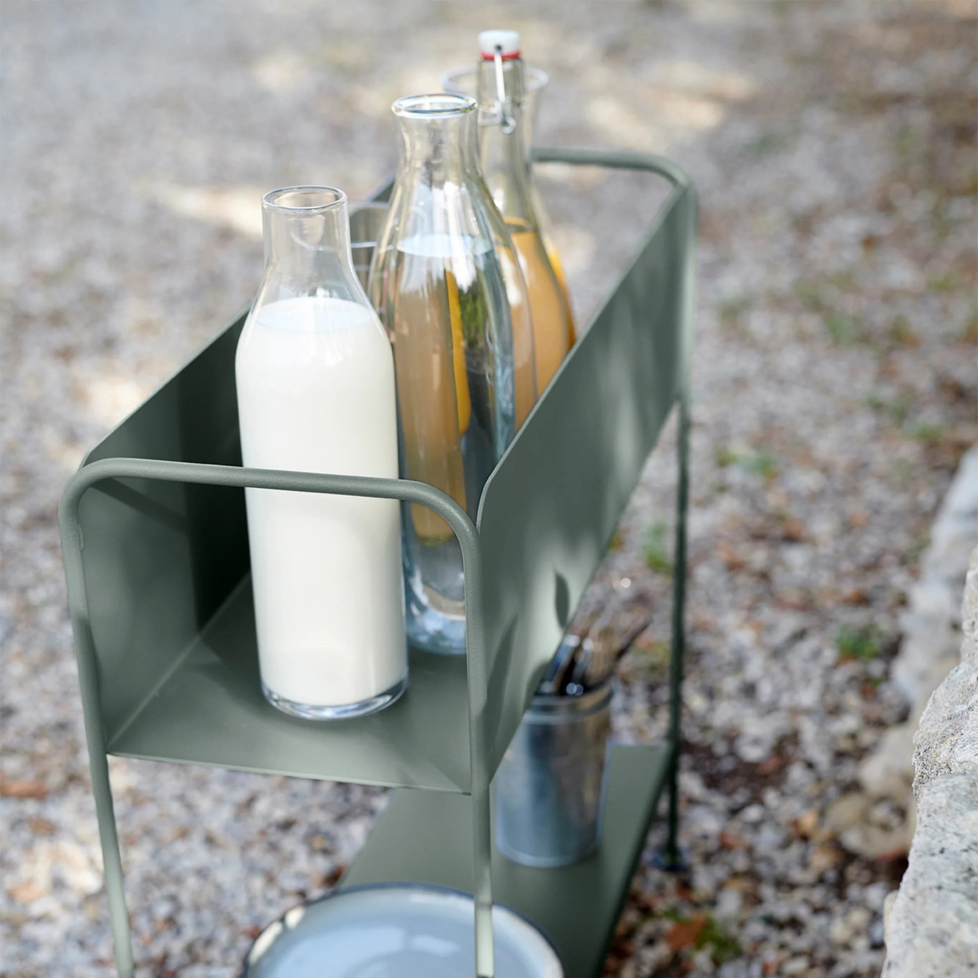 Regál na květináče nebo stolování Fermob PICOLINO V.63 cm - Ice Mint_2