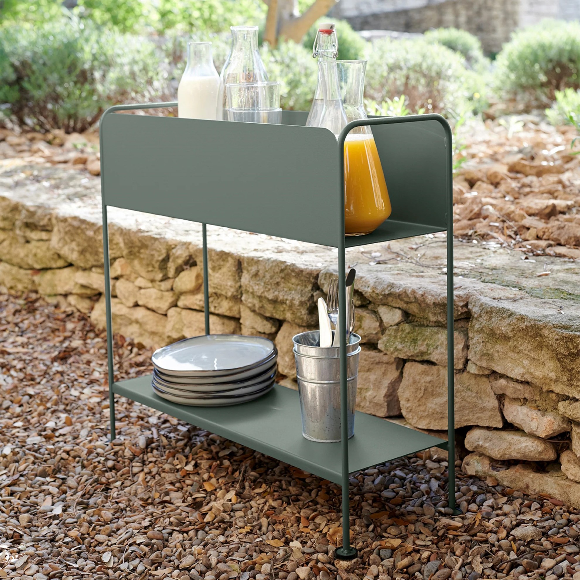 Regál na květináče nebo stolování Fermob PICOLINO V.63 cm - Honey_6