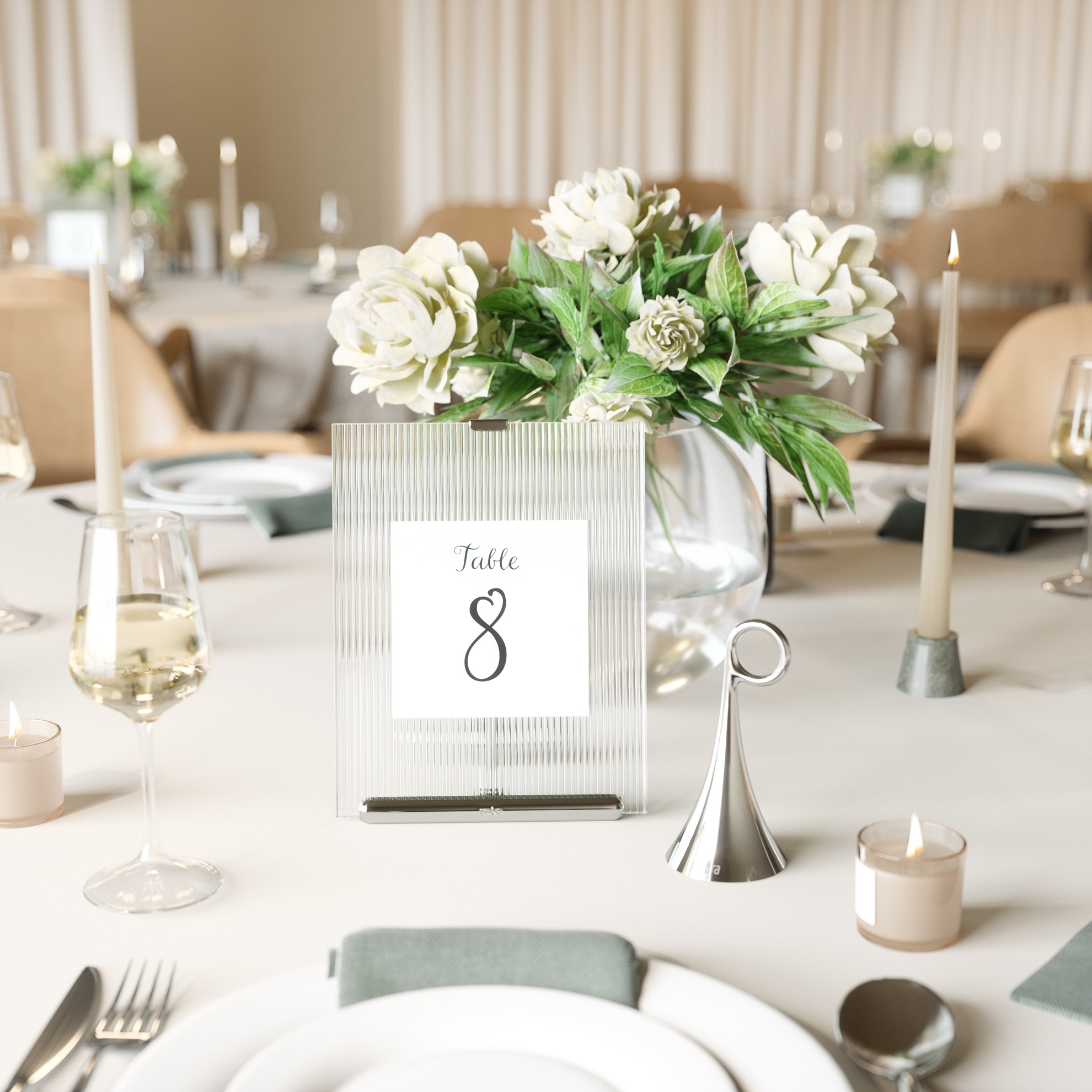 Prémiový mosazný zvonek Umbra ISA BELL 6,6 x 12,7cm leštěný chrom_1