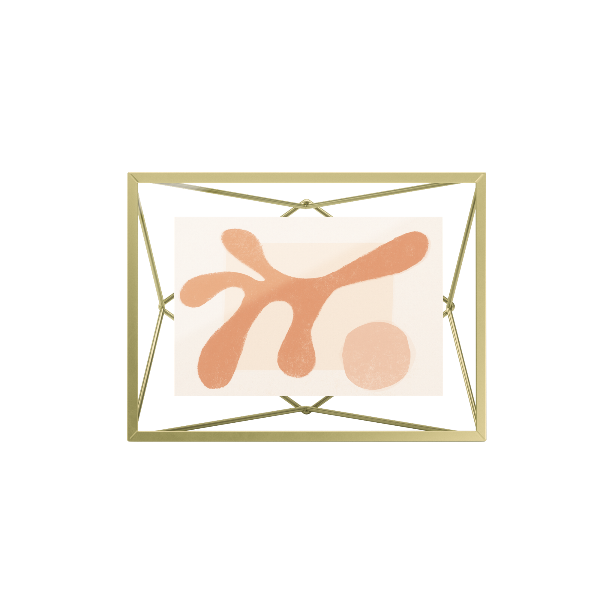 Fotorámeček Umbra PRISMA 10x15cm mosaz_4