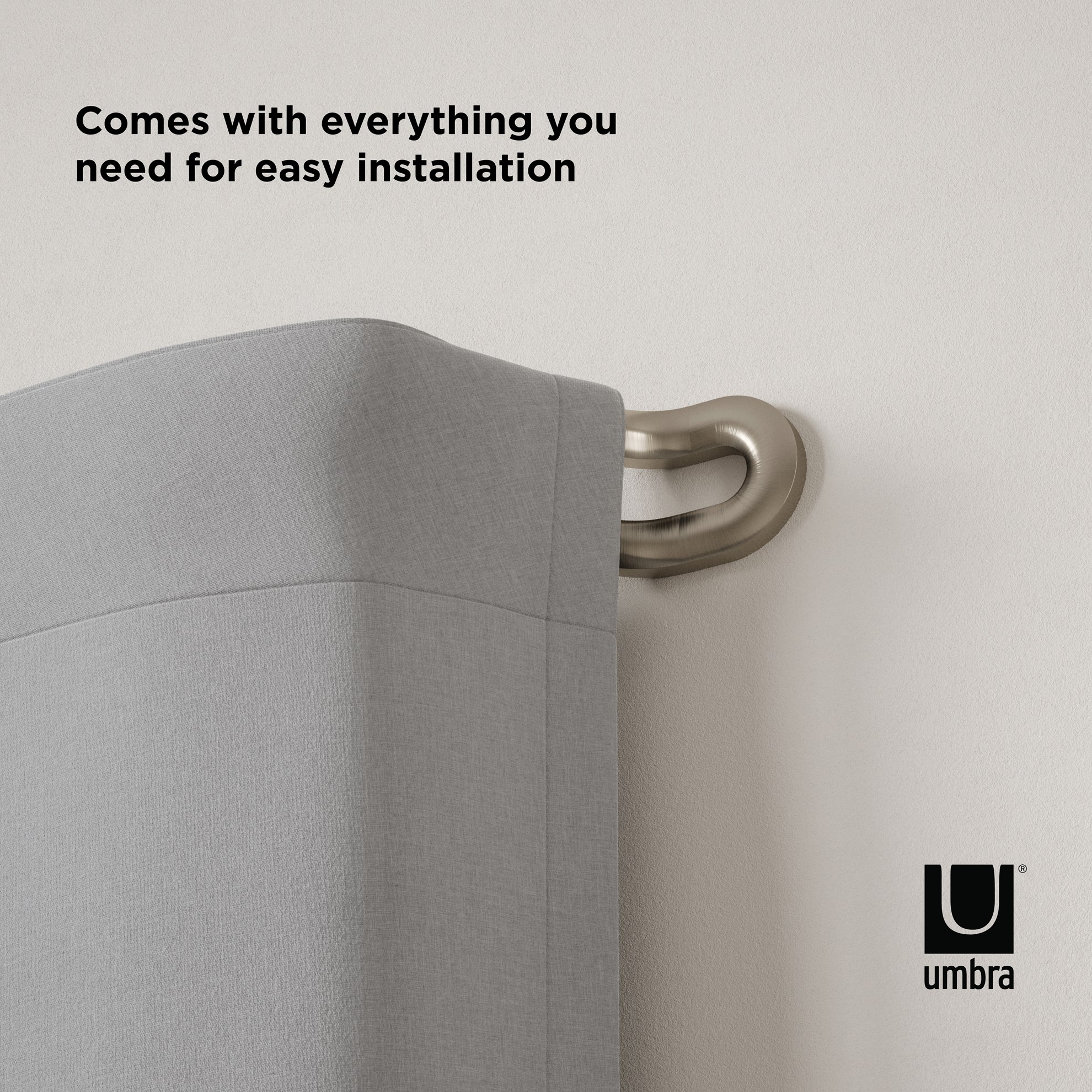 Rozšiřitelná garnýž MIDNIGHT 107-305cm dvojitá zatemňovací niklová_6