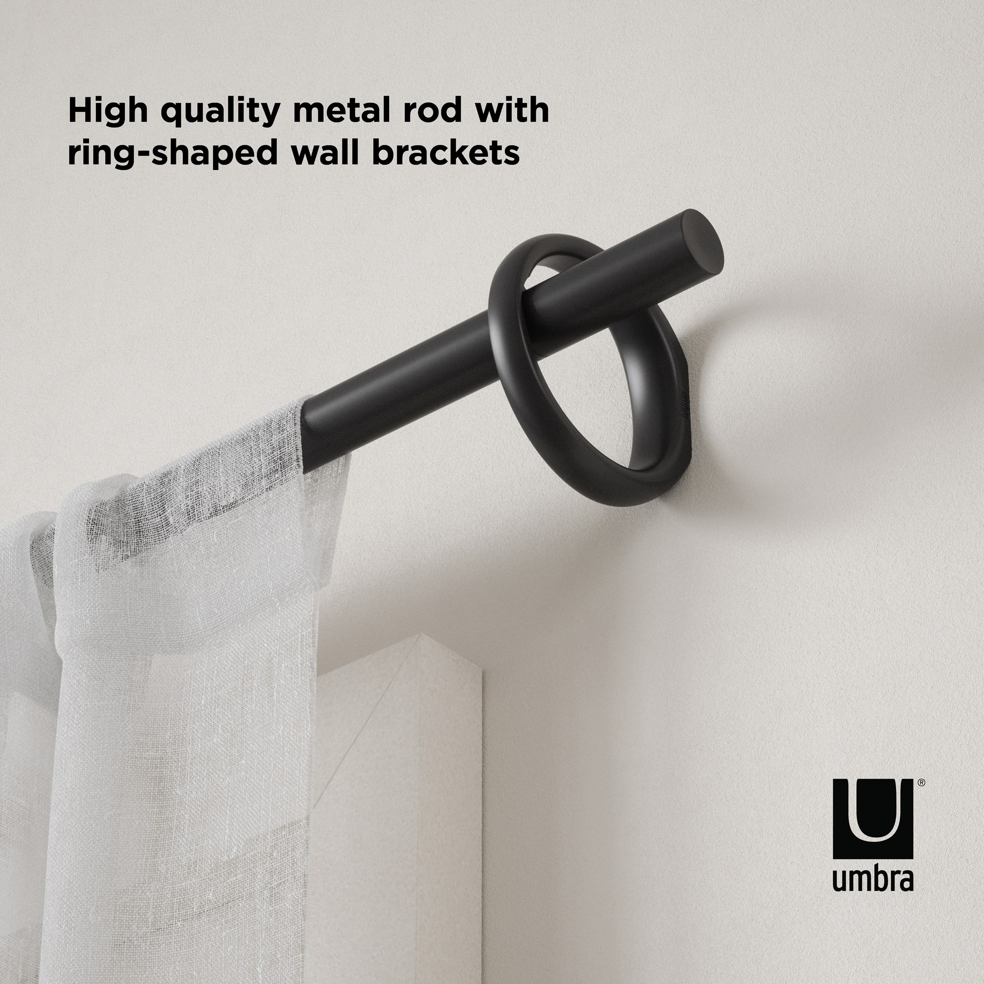 Rozšiřitelná garnýž RINGLET 107-305cm černá_5