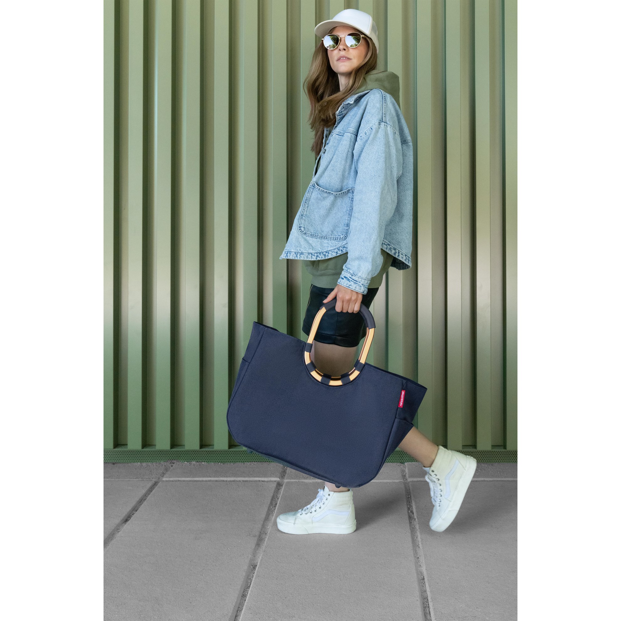 Módní taška Reisenthel Loopshopper L midnight gold_1