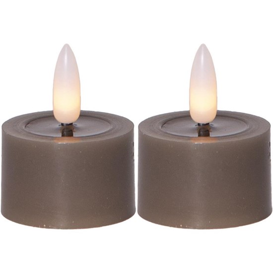 2x LED čajová svíčka FLAMME FLOW pepřová_0