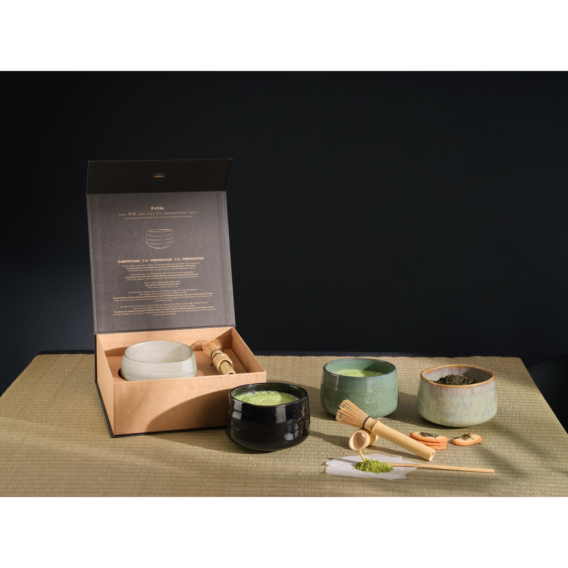 Dárková sada Asa MATCHA SET/3ks hasu shini_0