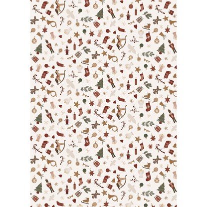 Role balícího papíru Ib Laursen Nostalgic Christmas 5 m/roll_2