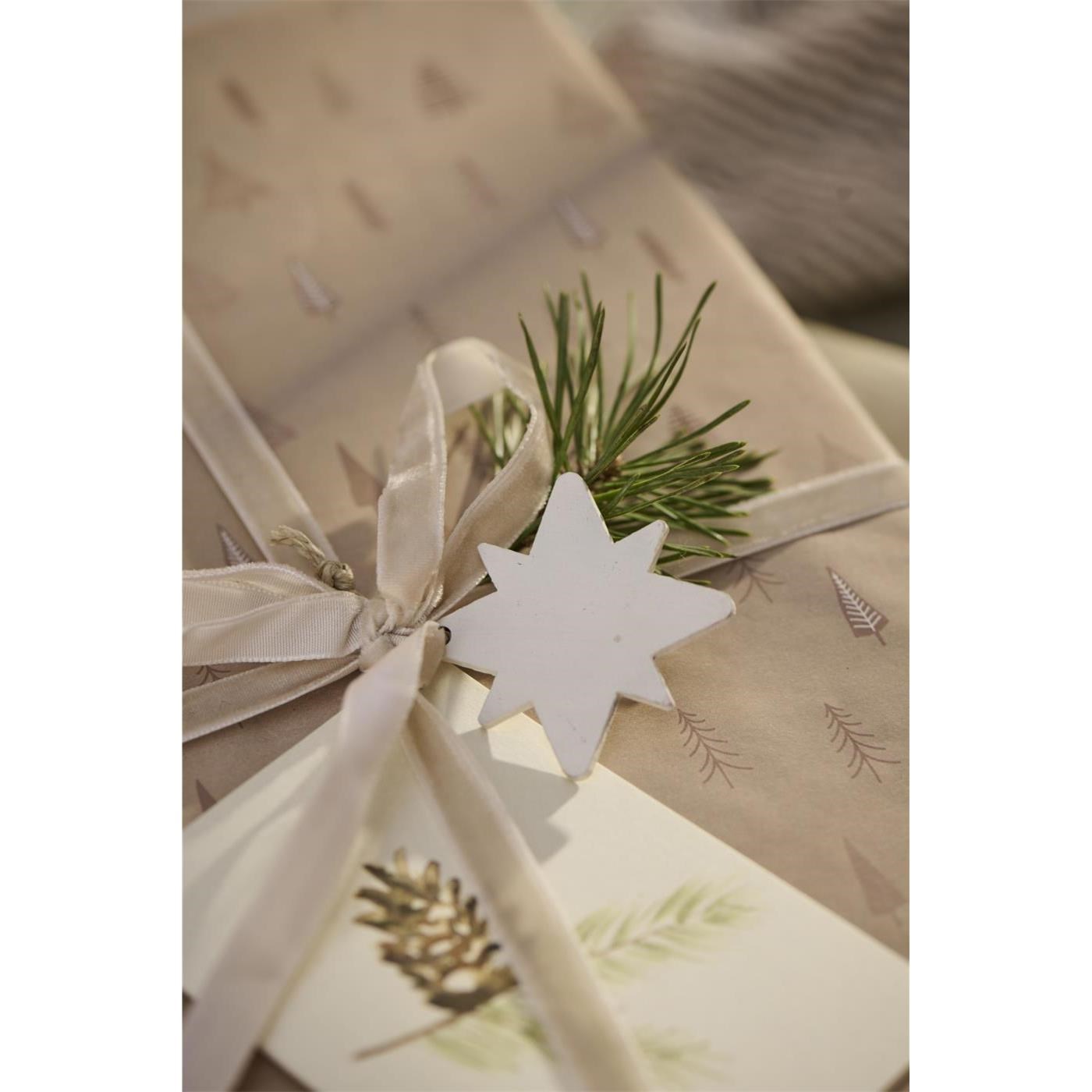 Sametová stuha na cívce Ib Laursen 10 m light pink_0