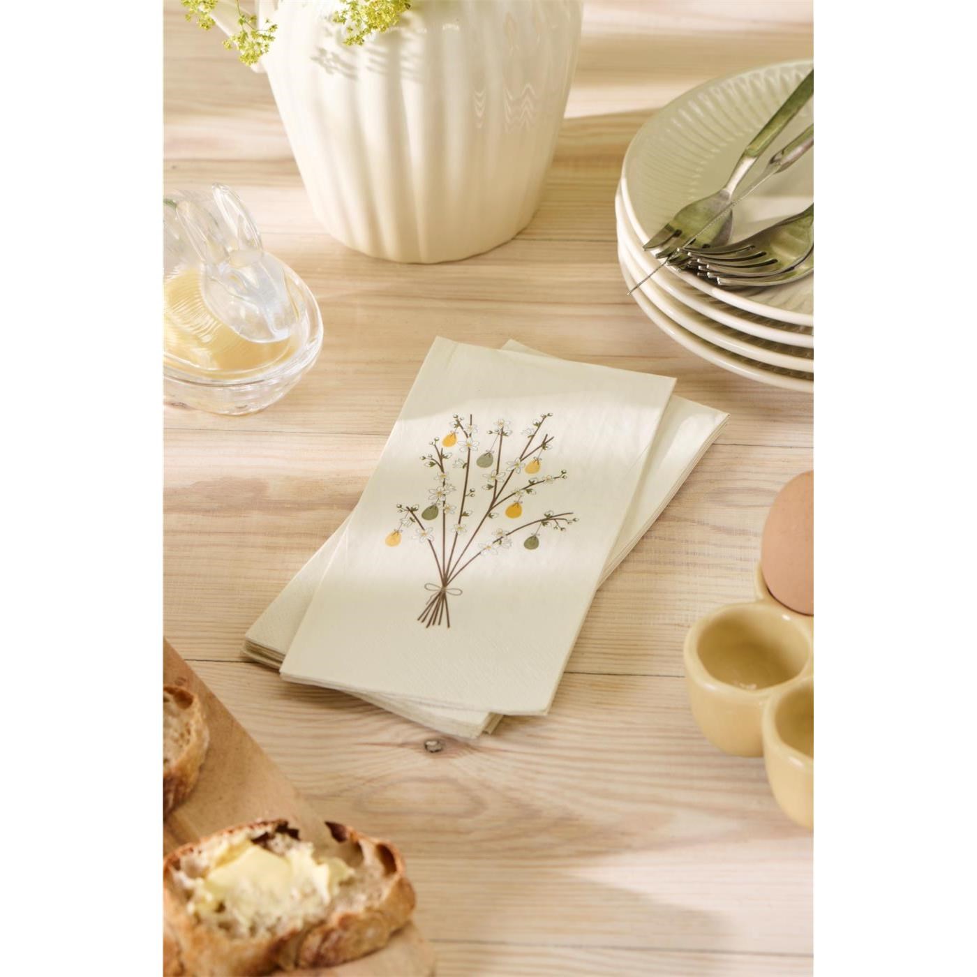 Velikonoční papírové ubrousky Ib Laursen Easter bouquet BAL/16ks_1