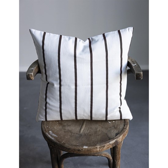 Bavlněný povlak na polštář KARLSTORP white/black_2