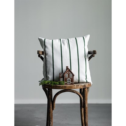 Bavlněný povlak na polštář KARLSTORP white/green_2