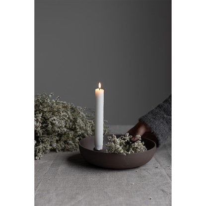 Keramický svícen LIDATORP L P.21cm hnědý_9