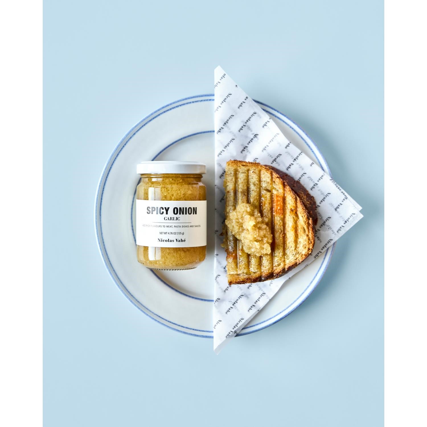 Pikantní cibule s česnekem Nicolas Vahé 135 g_0