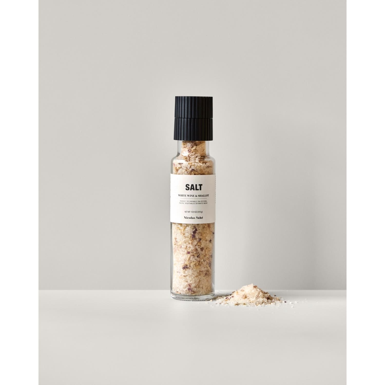 Sůl Bílé víno & šalotka Nicolas Vahé 310 g_0