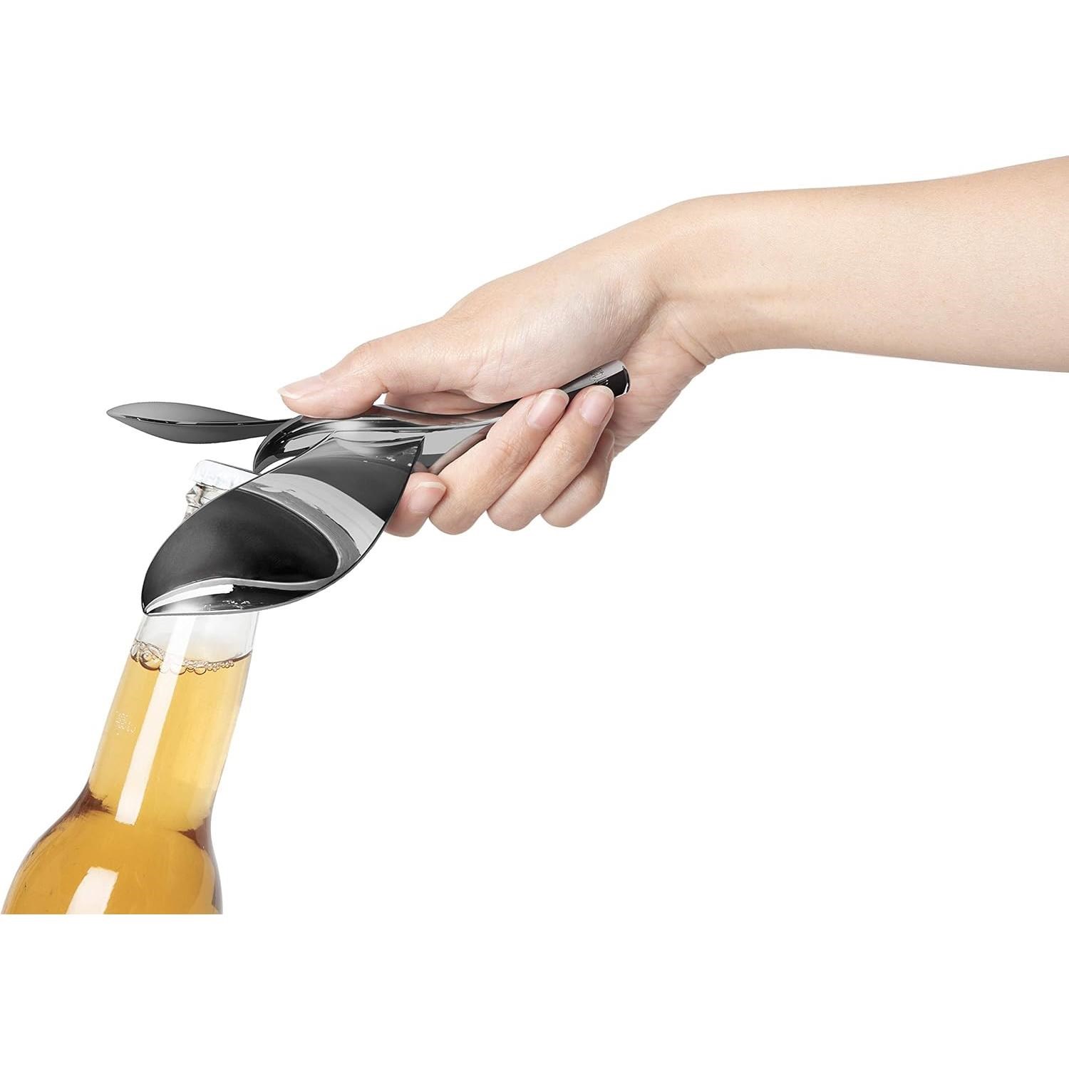 Dekorativní levitující otvírák na láhve Umbra TIPSY - titanová černá_2