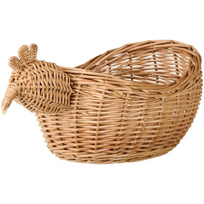 Košík z proutí ve tvaru slepičky Ib Laursen_0