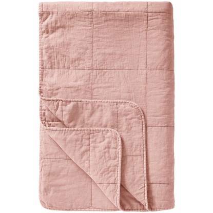Prošívaná deka/pléd Ib Laursen VINTAGE 180x130 cm dusty pink_0
