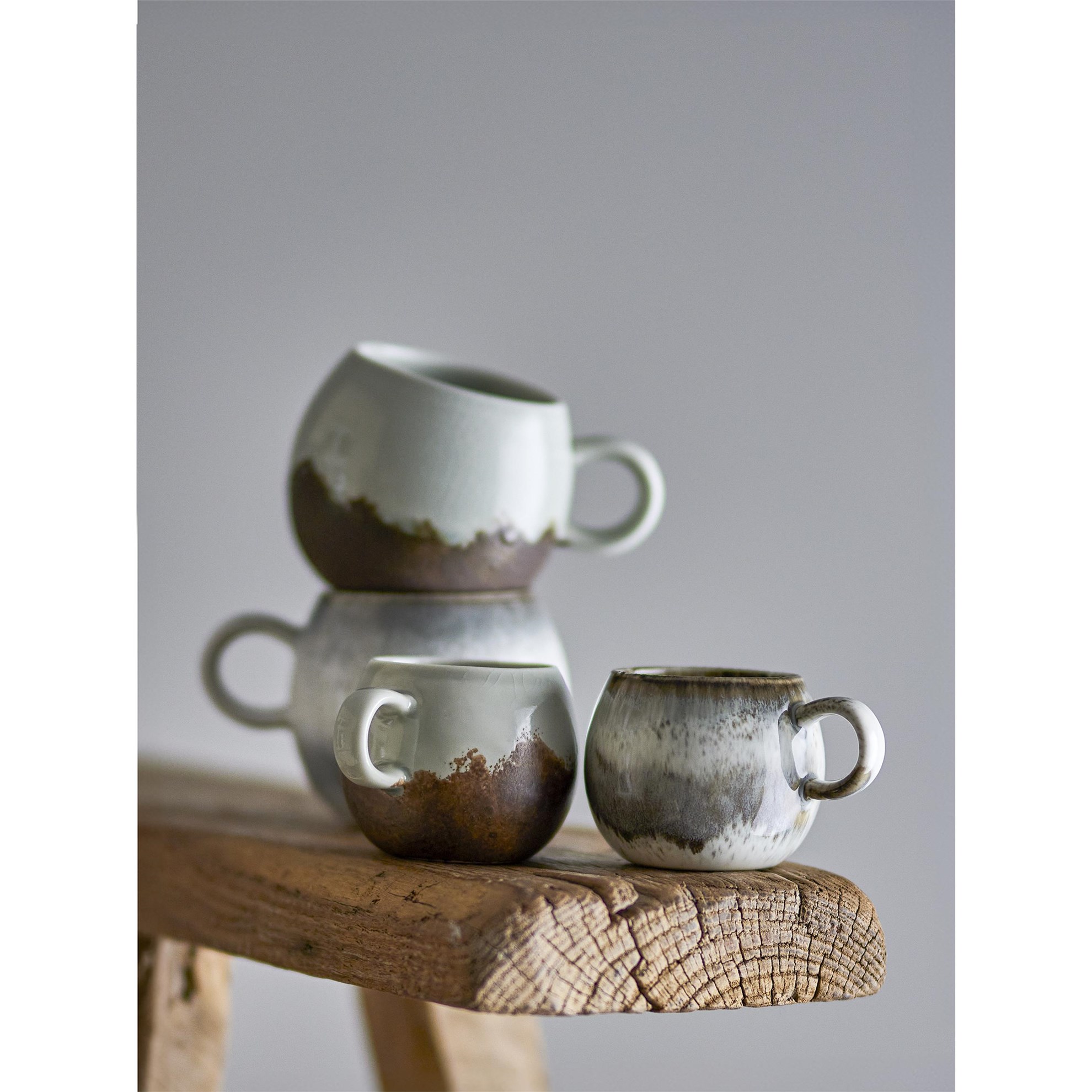 Kameninový hrnek na espresso 140 ml PAULA šedý_1