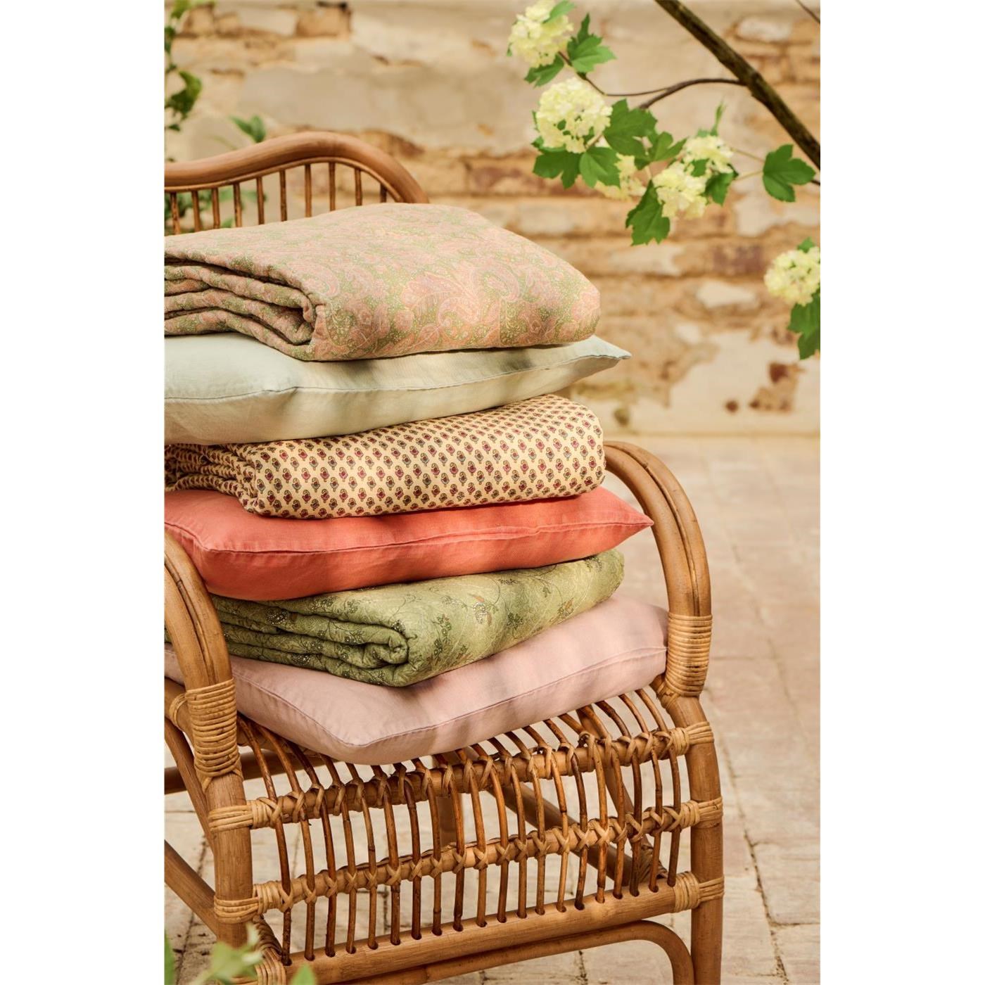 Lněný povlak na polštář Ib Laursen 40x60 cm pistachio_3