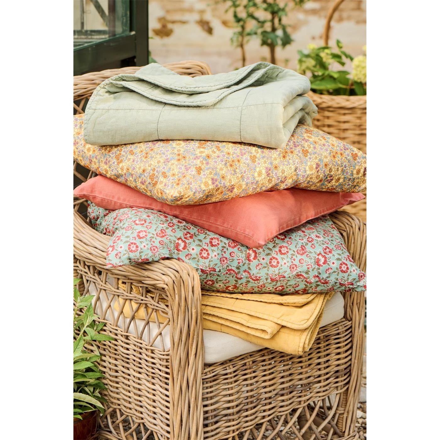 Prošívaná deka/pléd Ib Laursen VINTAGE 180x130 cm pistachio_3