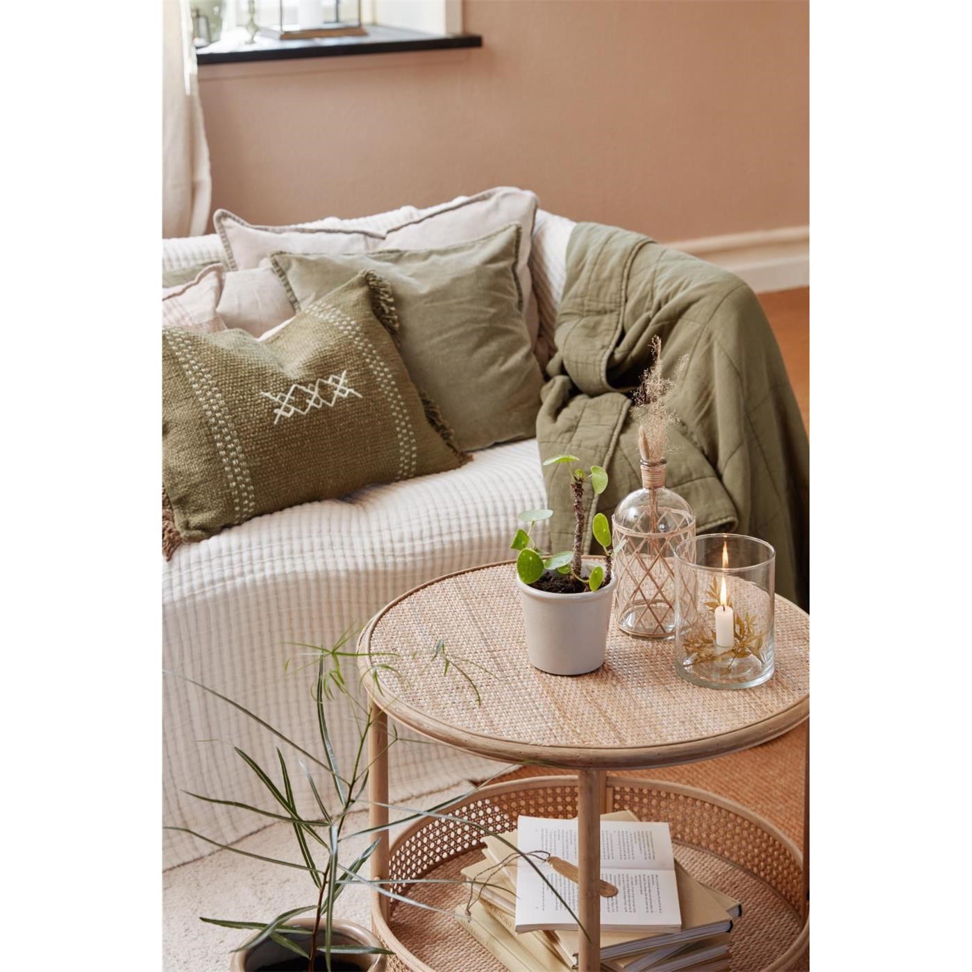 Povlak na polštář Ib Laursen VELVET 50x50 cm olive_2