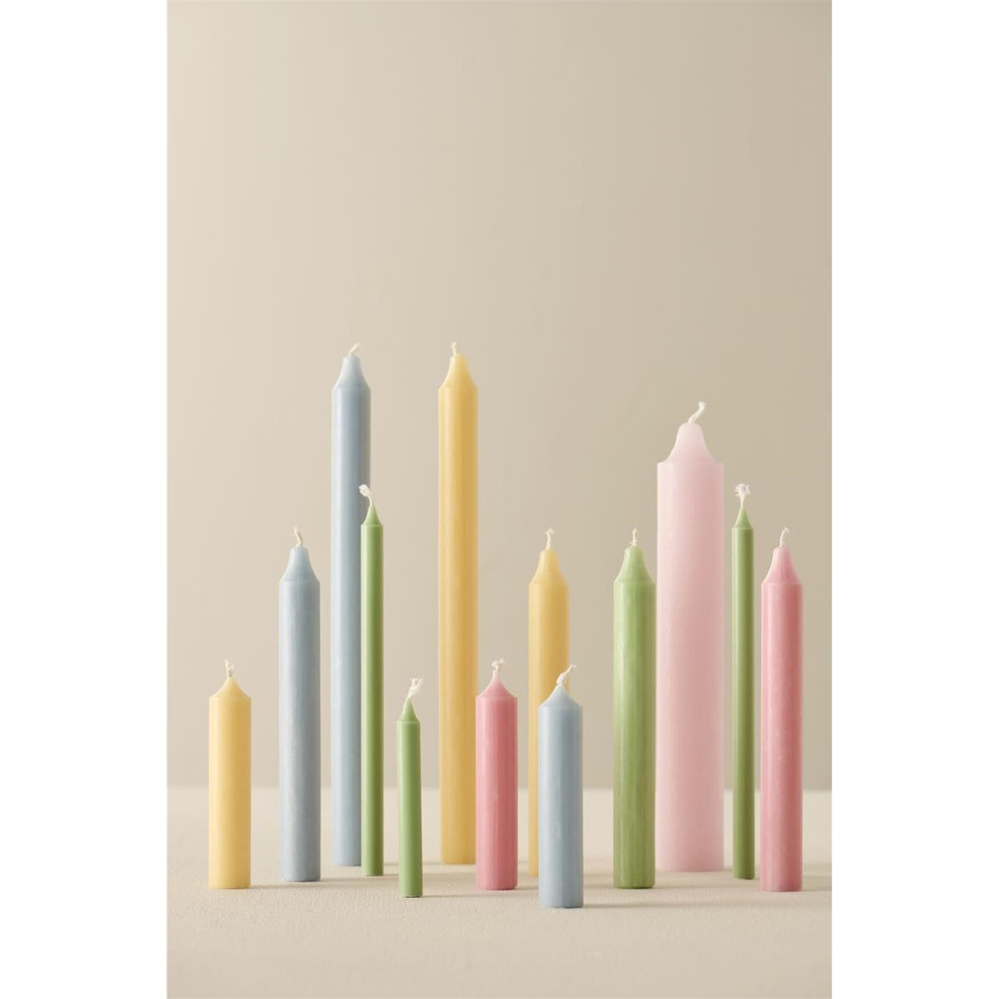 Tenká dlouhá svíčka Ib Laursen green tea P.1.3 xV.20 cm_1