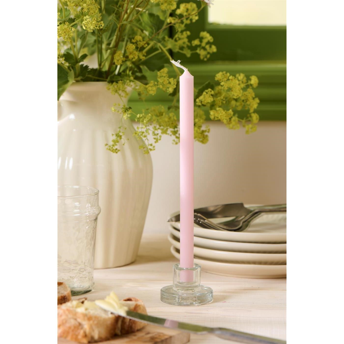 Tenká dlouhá svíčka Ib Laursen light pink P.1.3xV.20 cm_1