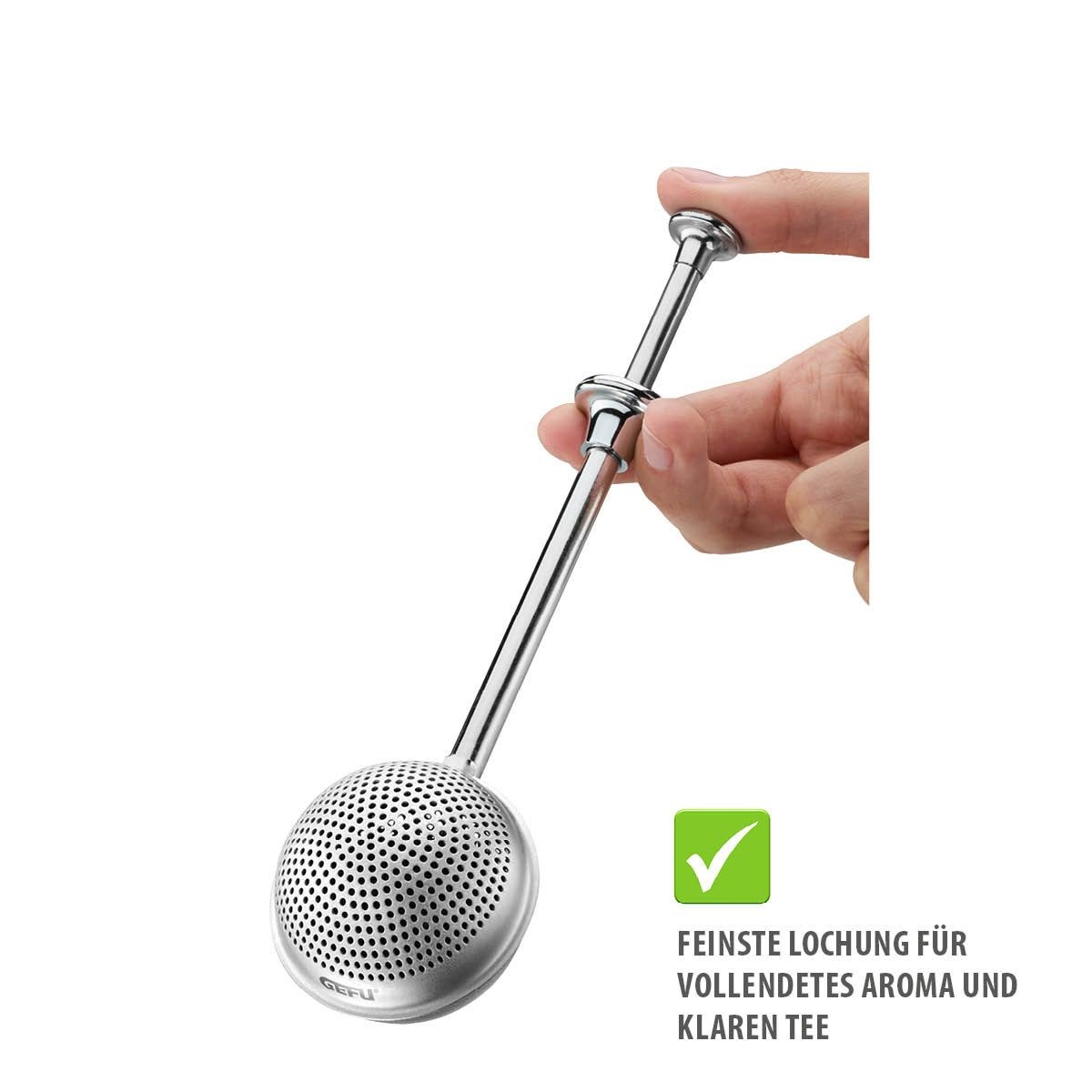 Nerezové sítko na čaj Gefu T-BALL_3