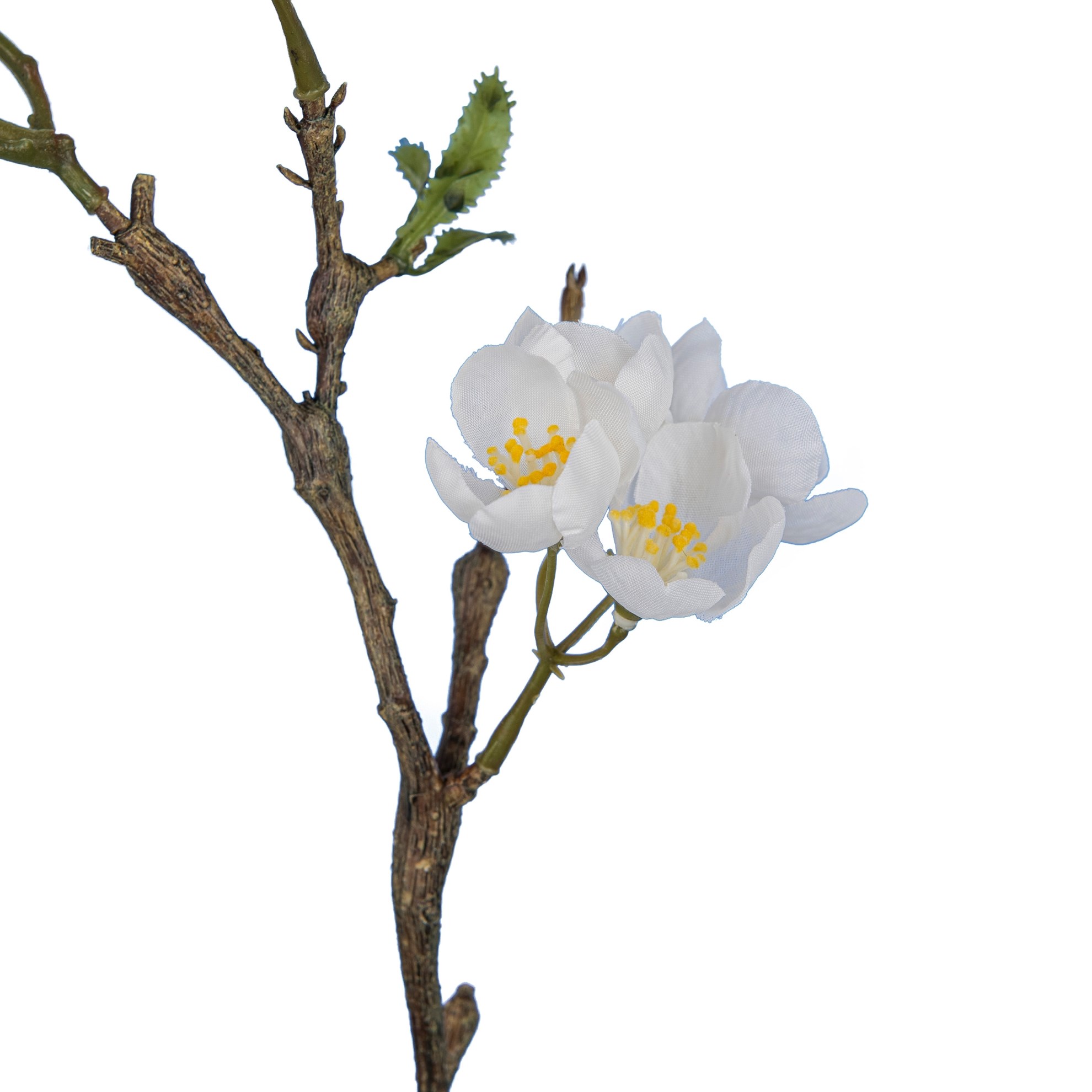 Větvička jabloně 60 cm, bílá_0