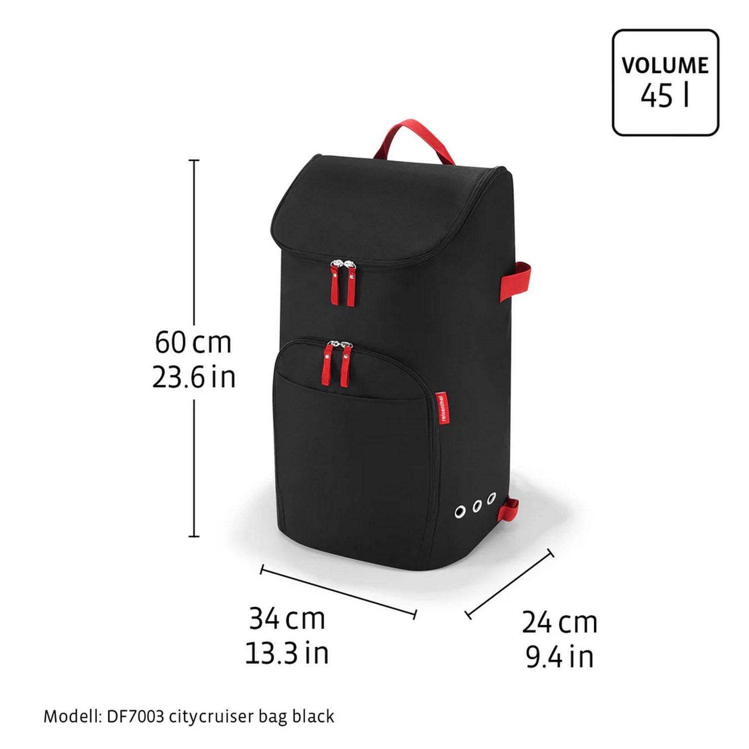 Městská taška Reisenthel Citycruiser Bag twist navy (bez vozíku DE7003!)_5