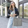 Taška přes rameno Reisenthel Daily Shopper summerstripes black_0
