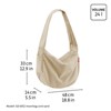 Taška přes rameno Reisenthel Moonbag cord grey_6