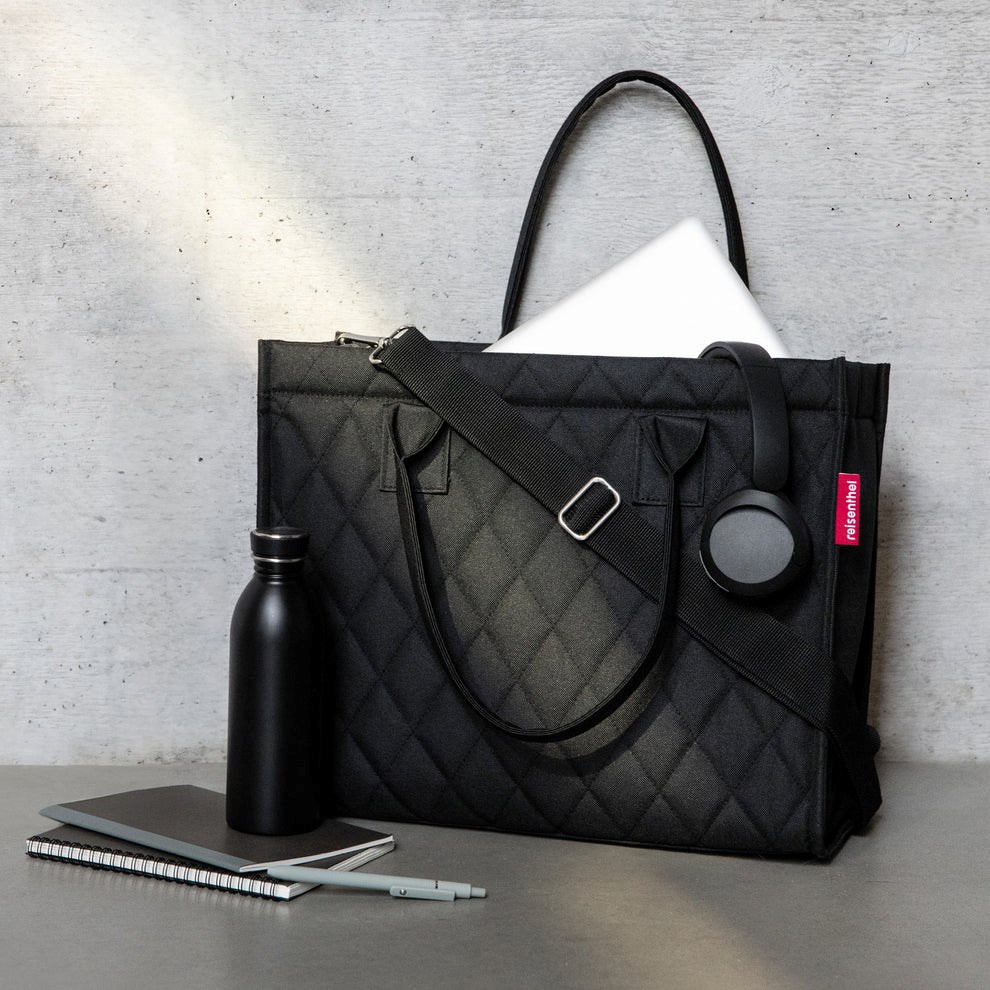 Taška přes rameno Reisenthel Daily Shopper business rhombus black_1