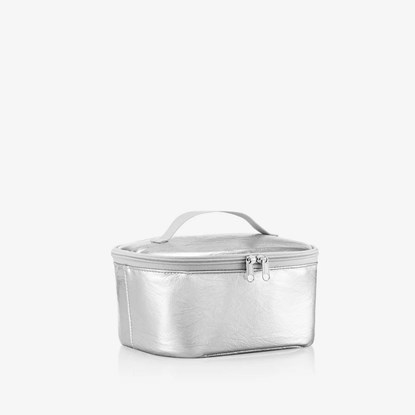 Termobox Reisenthel Coolerbag S pocket silver crackle_4