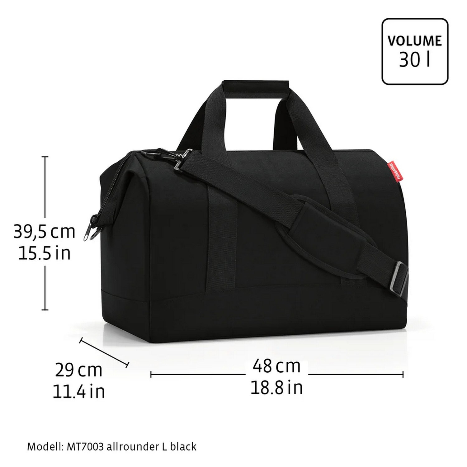 Cestovní taška Reisenthel Allrounder L summerstripes black_4