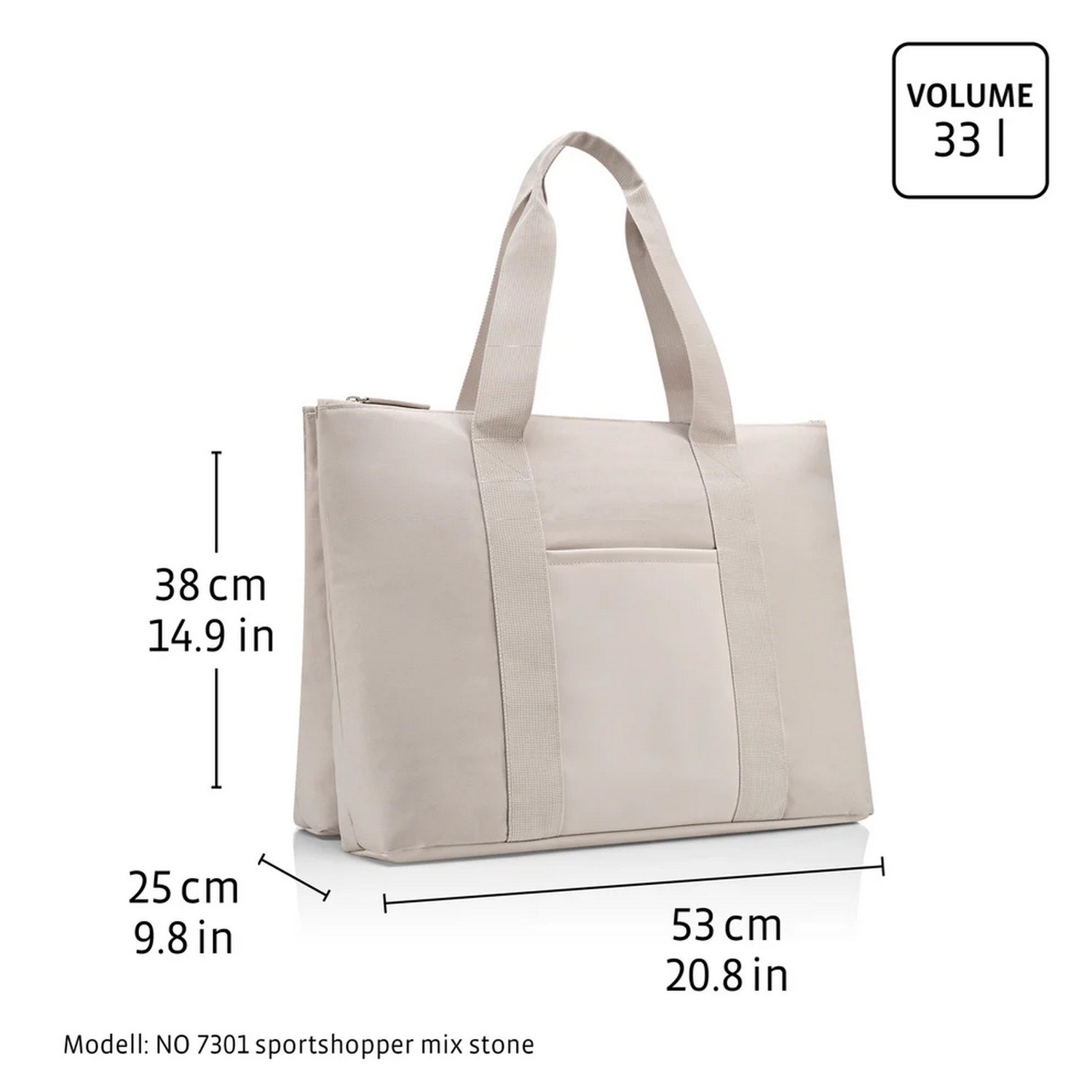 Sportovní taška Reisenthel Sportshopper mix stone_6