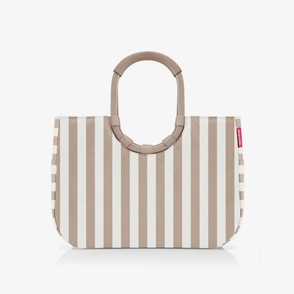 Módní taška Reisenthel Loopshopper L summerstripes coffee_6